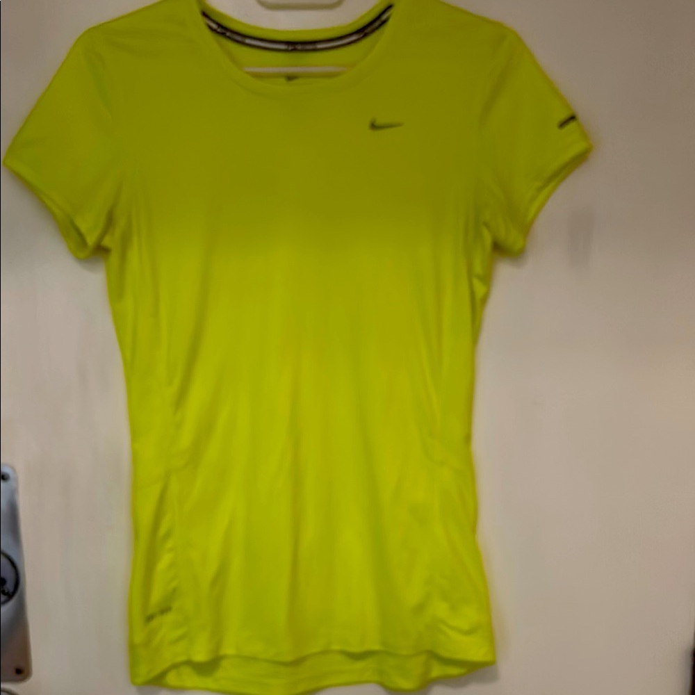 Nike Women's Yellow Top